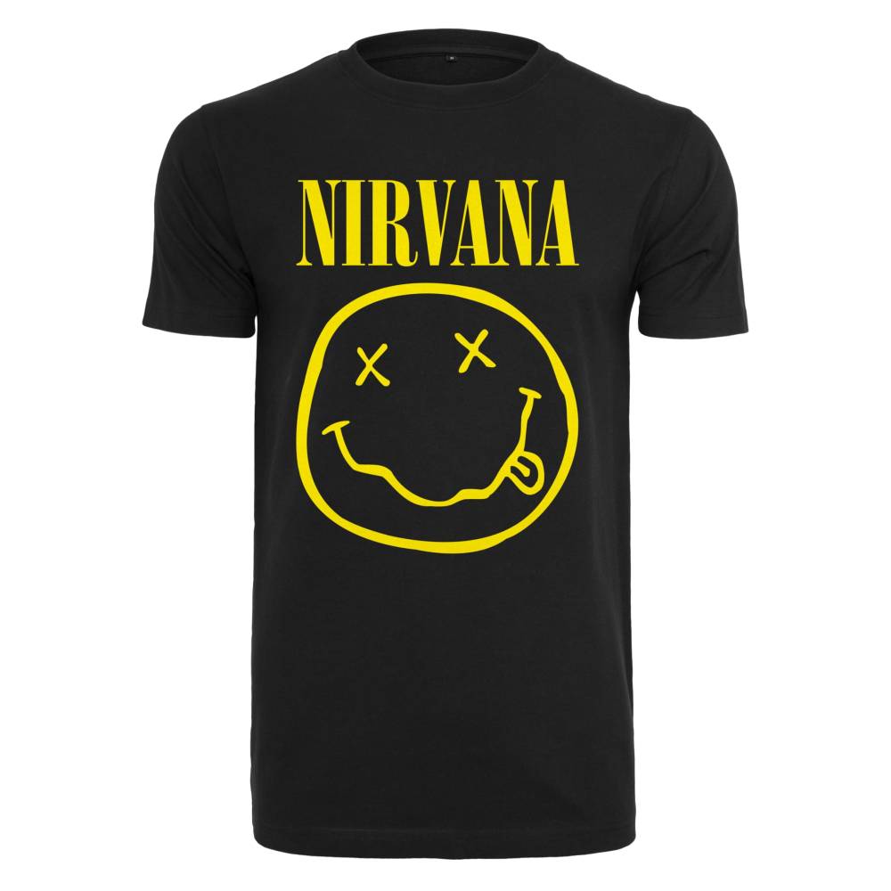 Merchcode Nirvana - Lithium Mens Tshirt - Black